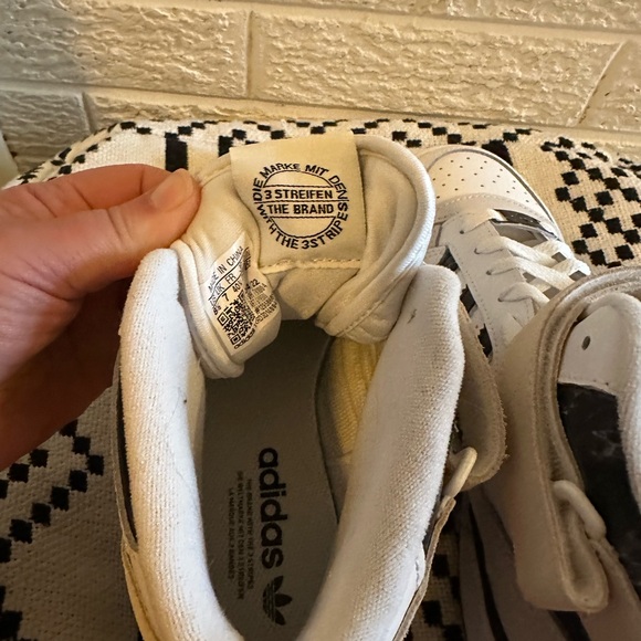 Adidas Forum Mid White & Black - Picture 7 of 8